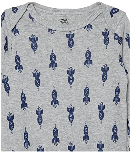 Yoga Sprout Cotton Gowns, 3 Pack, Moon, Preemie