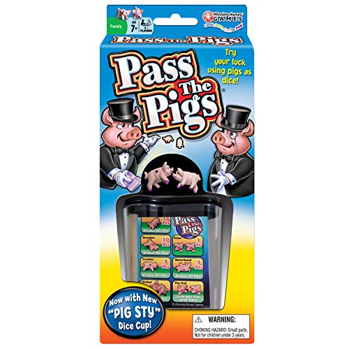 Winning Moves Games Pass The Pigs, Multicolor, for ages 7 and up