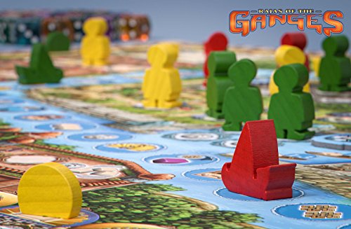 R and R Games Rajas of The Ganges Strategy Board Game