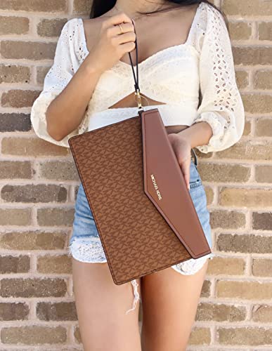 Michael Kors Maisie Large Pebbled Leather 3-in-1 Tote Bag Luggage MK Multi