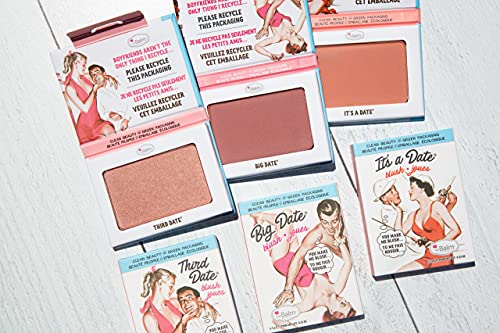 theBalm Clean and Green Powder Blush - Third Date