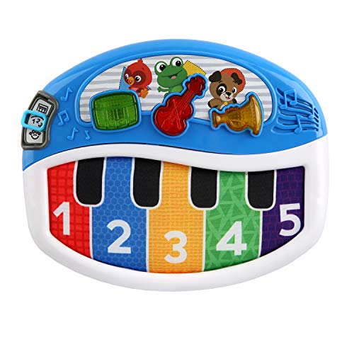 Baby Einstein Discover and Play Piano Musical Baby Toy, Learn About Instruments, Numbers and Animals in 3 Languages, Age 3 months and up