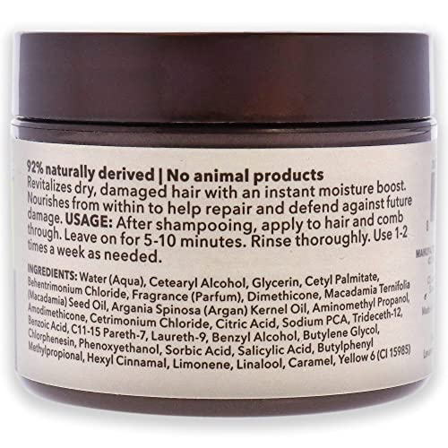 Macadamia Professional Hair Care Sulfate and Paraben Free Natural Organic Cruelty-Free Vegan Hair Products Nourishing Repair Masque -Replenishes Moisture, Strengthens and Improves Elasticity,2 fl Oz