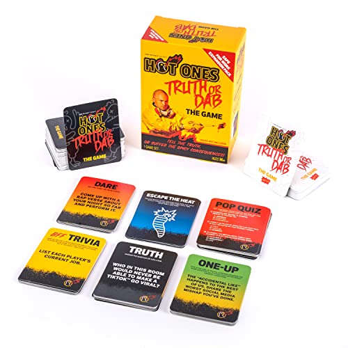 Hot Ones Truth Or Dab The Game - Safe for Work Expansion Pack - No Sauce Included (Ages 14+)