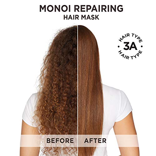 Carol’s Daughter Monoi Deeply Repairing Hair Mask with Monoi Oil Made From Tahitian Tiare Gardenia Flowers and Coprah Coconut Oil and No Parabens, 7 oz