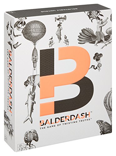 Mattel Games Balderdash Board Game for Adults and Teens with Guessing and Bluffing, the Game of Twisting Truths for 2-6 Players