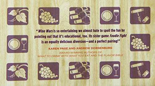 Wine Wars : A Trivia Game for Wine Geeks and Wannabes (Gifts for Winos, Wine Lover Gifts, Adult Trivia Games)
