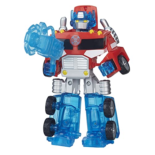 Transformers Rescue Bots Energize Optimus Prime Action Figure, 7-Inch Scale, Ages 3-7 (Amazon Exclusive)