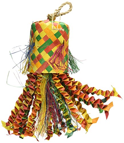 Planet Pleasures Octopus Pinata Bird Toy Medium