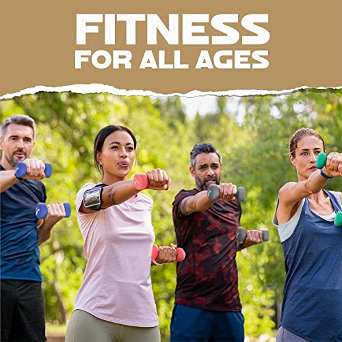 Yes4All Non-Slip, Hexagon Neoprene Dumbbells – 7lbs Neoprene Dumbbell Set for Muscle Toning, Strength Building, Weight Loss (Charcoal Gray - Pair)