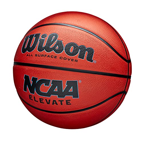 WILSON NCAA Elevate Basketball - Size 7-29.5', Orange