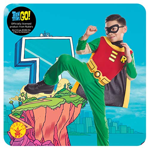 Rubie's Child's Teen Titans Robin Costume, Small