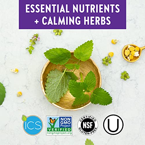 New Chapter Perfect Calm Multivitamin for Stress + Mood Support with B Vitamins + Holy + Lemon Balm + Organic Non-GMO Ingredients, Basil, 144 Count (Pack of 1)