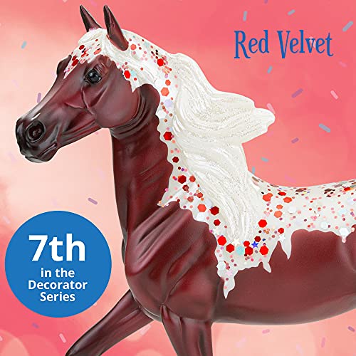 Breyer Horses Freedom Series Red Velvet | Decorator Series | 9' x 6' | Horse Toy Model | 1:12 Scale Horse Figurine | Model #62220