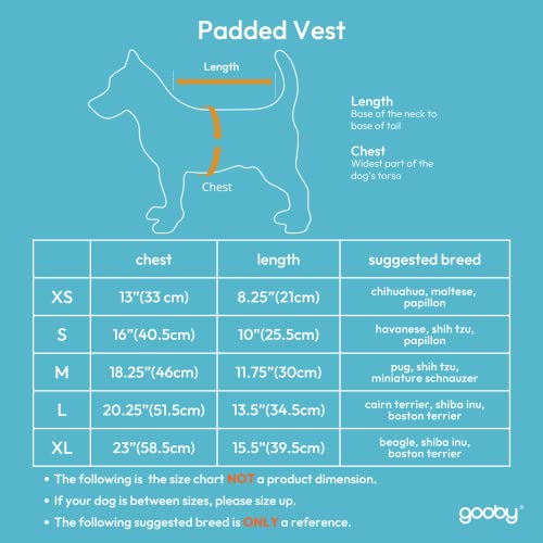 Gooby Padded Vest Dog Jacket - Pink, Small - Warm Zip Up Dog Vest Fleece Jacket with Dual D Ring Leash - Winter Water Resistant Small Dog Sweater - Dog Clothes for Small Dogs Boy and Medium Dogs