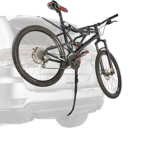 Allen Sports Ultra Compact Folding 1-Bike Trunk Mount Rack, Model MT1-B, Gray powder coated