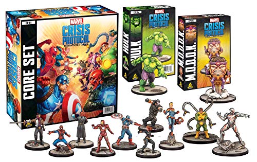 Marvel Crisis Protocol Green Goblin CHARACTER PACK | Miniatures Battle Game | Strategy Game for Adults and Teens | Ages 14+ | 2 Players | Avg. Playtime 90 Minutes | Made by Atomic Mass Games