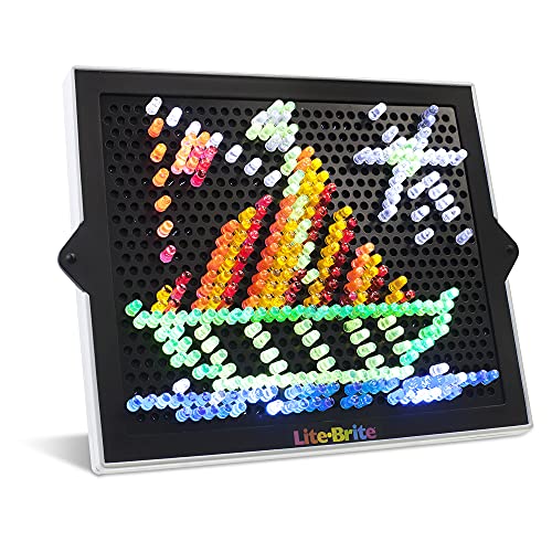 Lite Brite Ultimate Classic, Light up creative activity toy, Gifts for girls and boys ages 3, 4, 5, 6,7,8,9,Educational Learning, Fine Motor Skills
