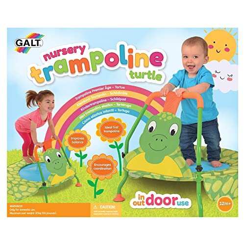 Galt Toys, Nursery Trampoline - Turtle, Trampolines for Kids, Ages 1 Year Plus