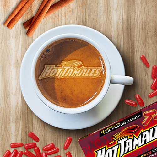 Hot Tamales Fierce Cinnamon Chewy Candy, 5 ounce Theater Box (Pack of 12)