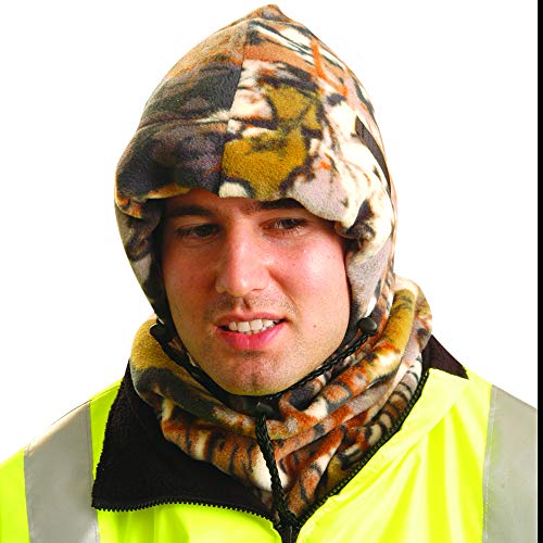 OccuNomix Camouflage 100% Polyester Plush Fleece Hot Rods 3-In-1 Balaclava (heavyweight 350 gm)