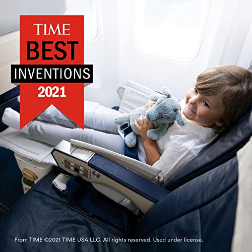 JetKids by Stokke BedBox, Green Aurora - Kid's Ride-On Suitcase and In-Flight Bed - Help Your Child Relax and Sleep on the Plane - Approved by Many Airlines - Best for Ages 3-7