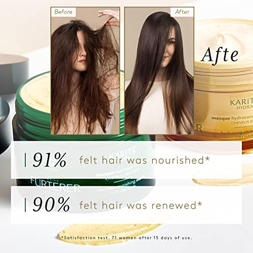 Rene Furterer KARTIE NUTRI Intense Nourishing Overnight Care, No-Rinse Treatment, Shea Oil, Shea Butter, 2.5 oz.