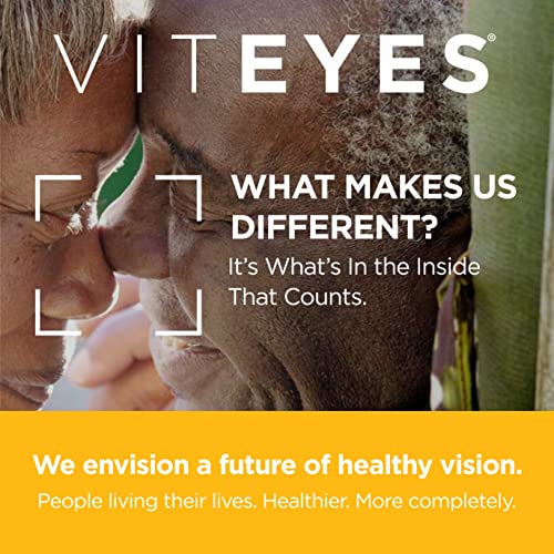 Viteyes AREDS 2 Eye Vitamins, Classic Macular Support, Natural Allergen Free Capsules with Vitamin E, Vitamin C, Zinc, Copper, Lutein and Zeaxanthin, Eye Doctor Trusted, Manufactured in The USA, 60 Ct