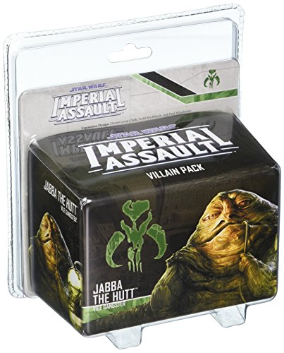 Star Wars Imperial Assault Board Game Jabba the Hutt VILLAIN PACK | Strategy Game | Battle Game for Adults and Teens | Ages 14+ | 1-5 Players | Avg. Playtime 1-2 Hours | Made by Fantasy Flight Games