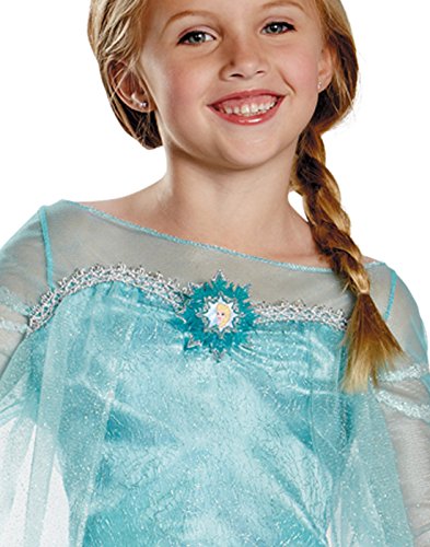 Disney's Frozen Elsa Snow Queen Gown Classic Girls Costume, X-Small/3T-4T