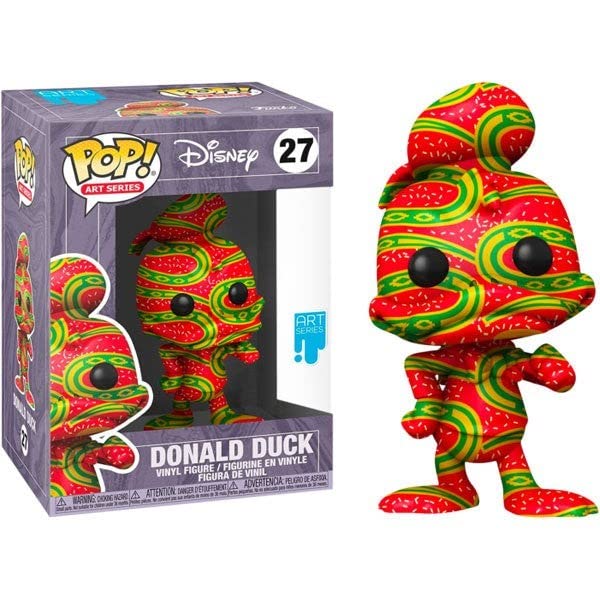 Funko Pop! Artist Series: Disney Treasures of The Vault - Donald Duck, Amazon Exclusive, 3.75 inches