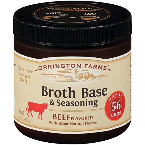 Orrington Farms Beef Flavored Broth Base and Seasoning, 12 Ounce