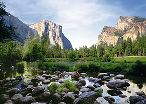 Ravensburger Yosemite Valley 1000 Piece Jigsaw Puzzle for Adults – Every Piece is Unique, Softclick Technology Means Pieces Fit Together Perfectly,Multicolor,Pack of 1