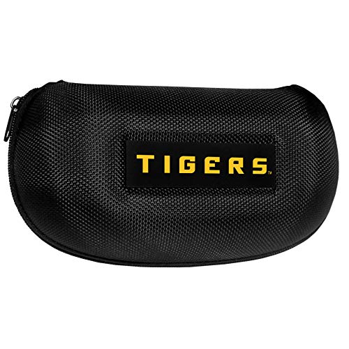 Siskiyou Sports NCAA LSU Tigers Unisex Edge Wrap Sunglass and Case Set, Team Colors, One Size