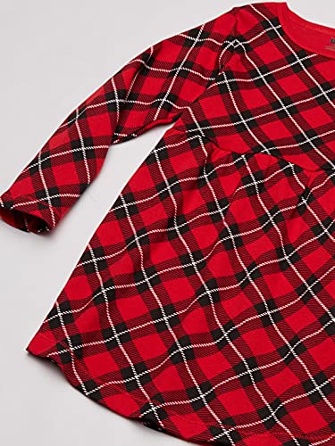 Hudson Baby Infant and Toddler Girl Cotton Dresses Woodland Friends, 5 Toddler