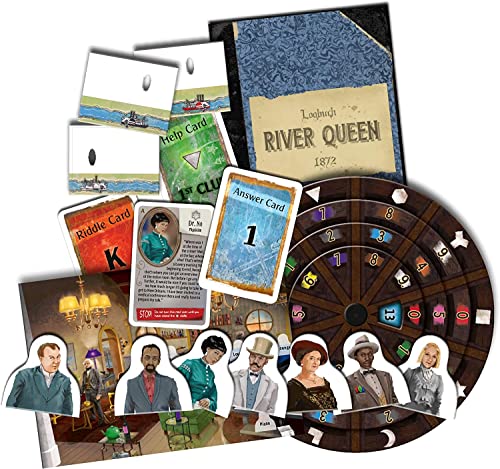 EXIT: Theft on The Mississippi | Escape Room Game in a Box| EXIT: The Game – A Kosmos Game | Family – Friendly, Card-Based at-Home Escape Room Experience for 1 to 4 Players, Ages 12+