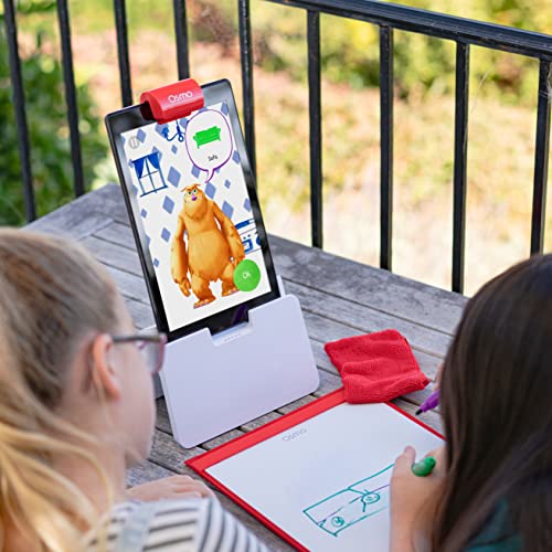 Osmo - Monster-Bring Real-life Drawings to Life-For iPad or Fire Tablet-Educational Learning Games-STEM Toy Gifts for Kids,Boy and Girl-Ages 5 6 7 8 9 10(Osmo Base Required - Amazon Exclusive)
