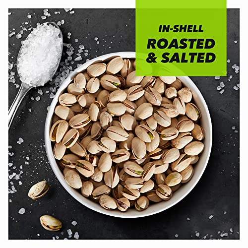 Wonderful Pistachios, Roasted and Salted Nuts, 1 Ounce Bags (Pack of 96)