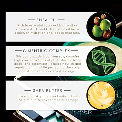Rene Furterer KARTIE NUTRI Intense Nourishing Overnight Care, No-Rinse Treatment, Shea Oil, Shea Butter, 2.5 oz.