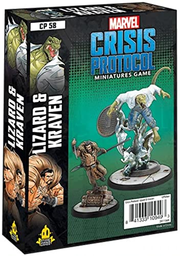 Marvel Crisis Protocol Spider-Man and Ghost-Spider Character Pack | Miniatures Battle Game | Strategy Game for Adults | Ages 14+ | 2 Players | Avg. Playtime 90 Mins | Made by Atomic Mass Games