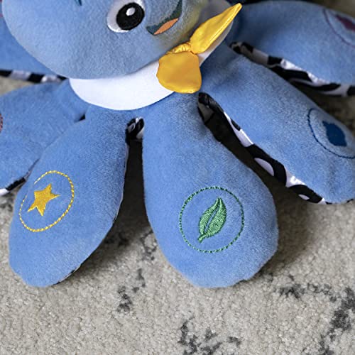 Baby Einstein Octoplush Musical Octopus Stuffed Animal Plush Toy, Age 3 Month+, Blue, 11'