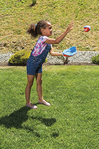 Get Outside Go! Easy Catch Ball and Glove Set Super Sport Outdoor Active Play Baseball by Toysmith (Packaging May Vary)