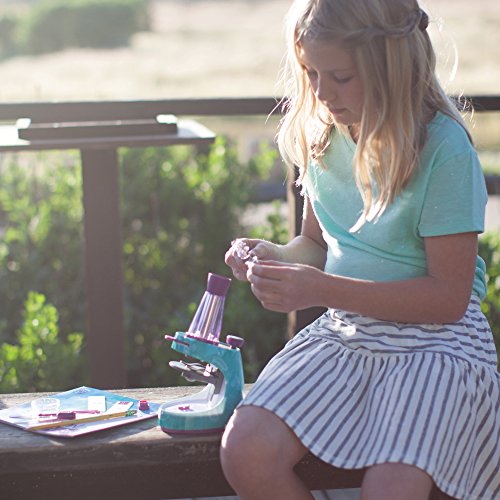 Educational Insights Nancy B's Science Club Microscope for Kids, Microscope Kit, Gift for Boys and Girls, Ages 8-12