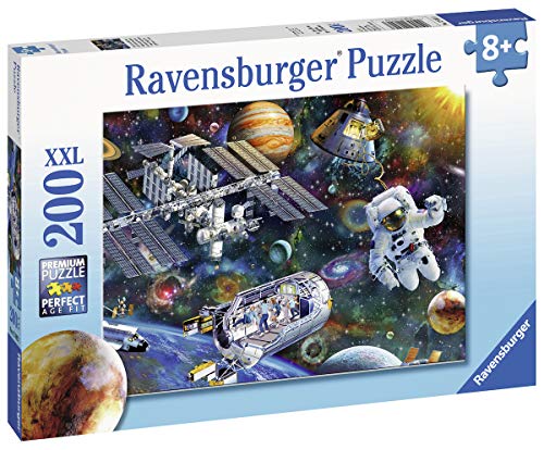 Ravensburger Cosmic Exploration 200 Piece XXL Jigsaw Puzzle for Kids - 12692 - Every Piece is Unique, Pieces Fit Together Perfectly