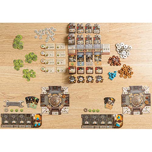 Capstone Games: Corrosion, Strategy Board Game, Medium-Heavy Euro with Ample Player Interaction, 1 to 4 Players, 60 to 120 Minute Play Time, Ages 12 and Up