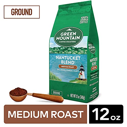 Green Mountain Coffee Roasters Nantucket Blend, Ground Coffee, Medium Roast, Bagged 12 oz