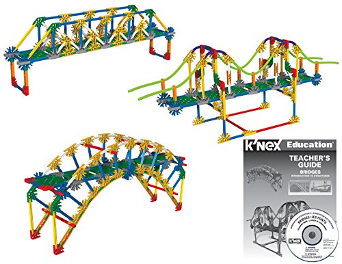 K’NEX Education – Intro to Structures: Bridges Set – 207 Pieces – For Grades 3-5 Construction Education Toy