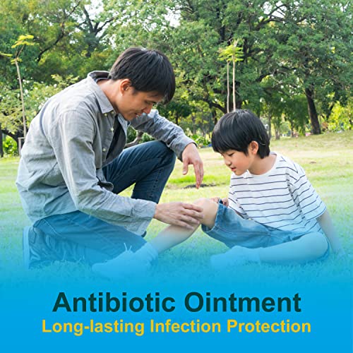 CareAll (2 Pack) 1oz Triple Antibiotic Ointment + Pain Relief, Dual Action Maximum Strength First Aid Ointment Sooths and Heals Painful Minor Scratches and Wounds and Prevents Infection