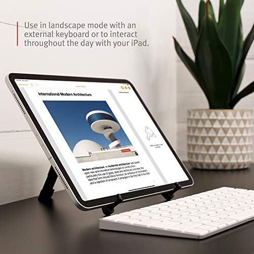 Twelve South Compass Pro for Tablets | Portable Display Stand with 3 Viewing/Typing Angles