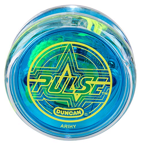 Duncan Toys Pulse LED Light-Up Yo-Yo, Intermediate Level Yo-Yo with Ball Bearing Axle and LED Lights, Mystery Color